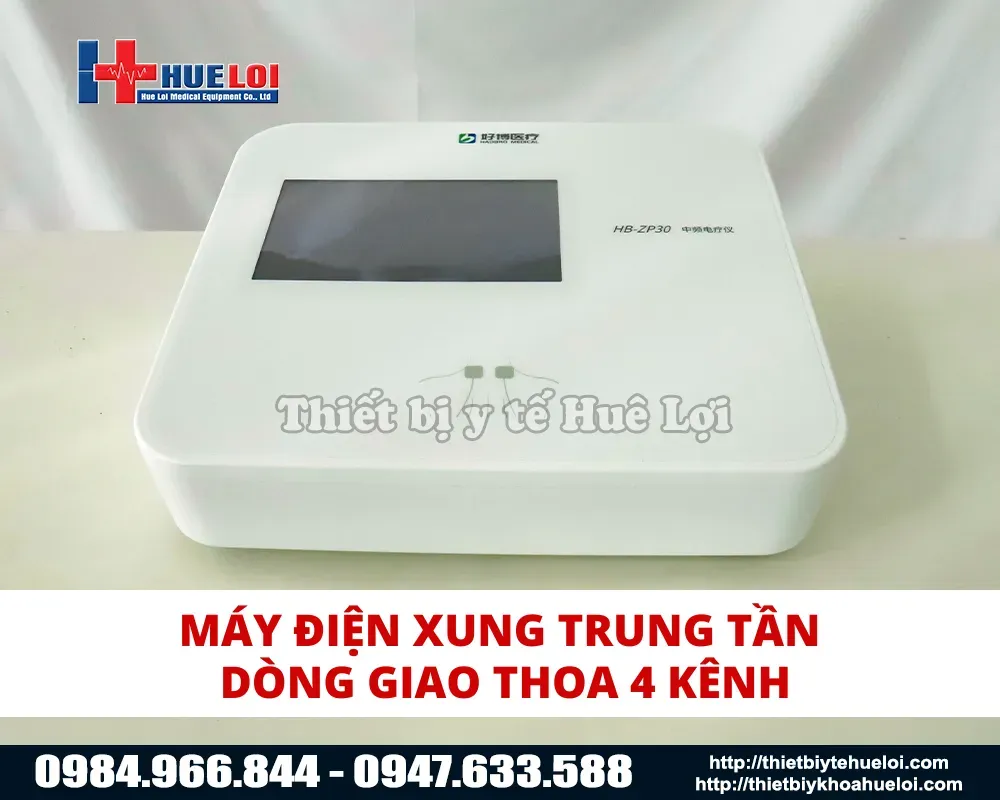 Máy điện xung trung tần 4 kênh
