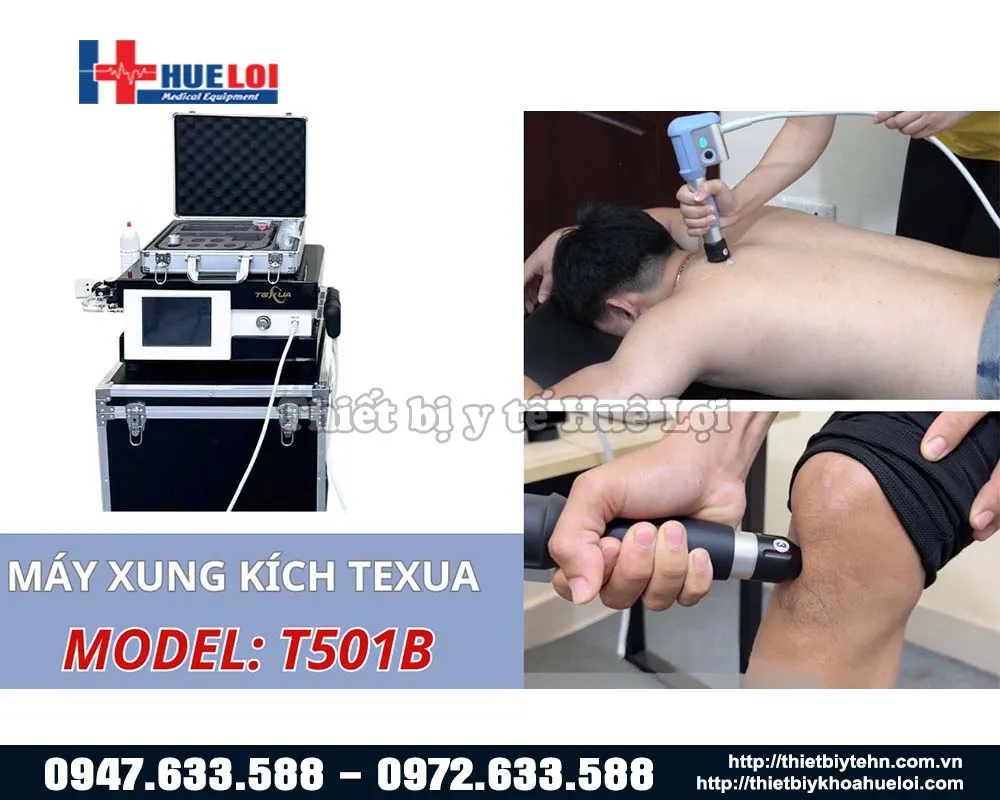 Máy xung kích trị liệu TEXUA T501B