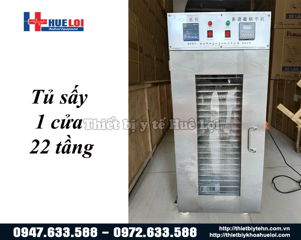 Tủ sấy 1 cửa 22 tầng