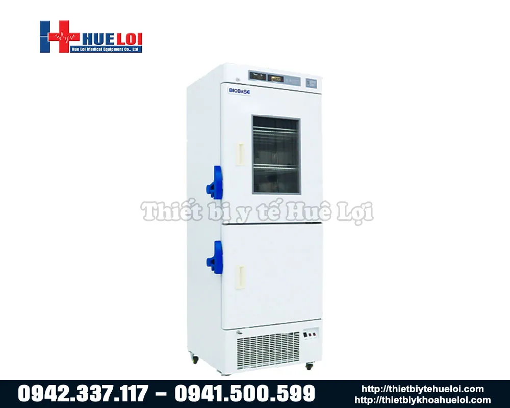 TỦ BẢO QUẢN LẠNH KẾT HỢP TỦ TRỮ ĐÔNG SÂU HAI DẢI NHIỆT ĐỘ