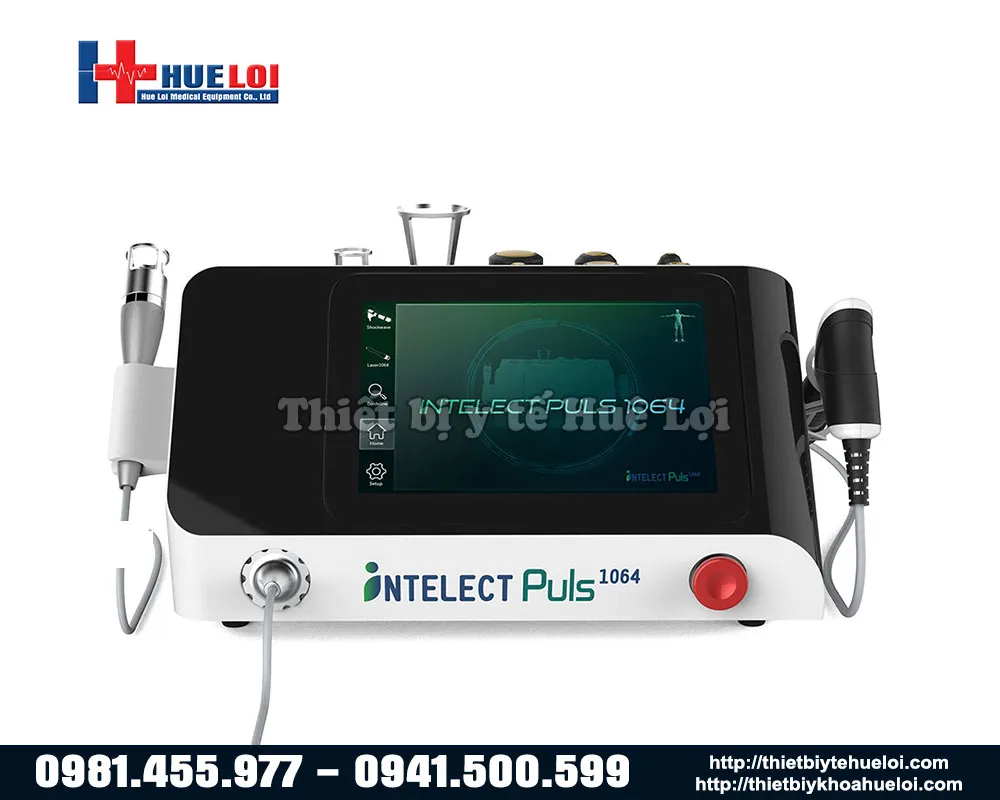 MÁY XUNG KÍCH KẾT HỢP LASER TRỊ LIỆU CÔNG SUẤT CAO IP1064