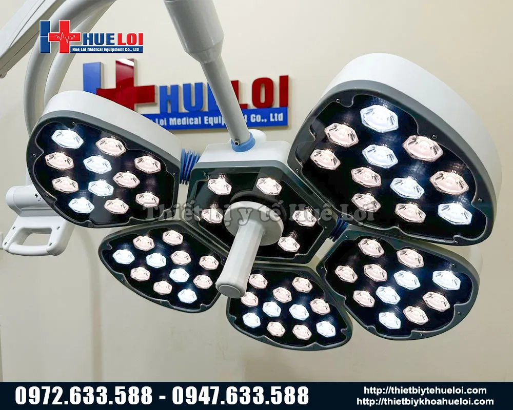 Đèn phẫu thuật 5 cánh tốt