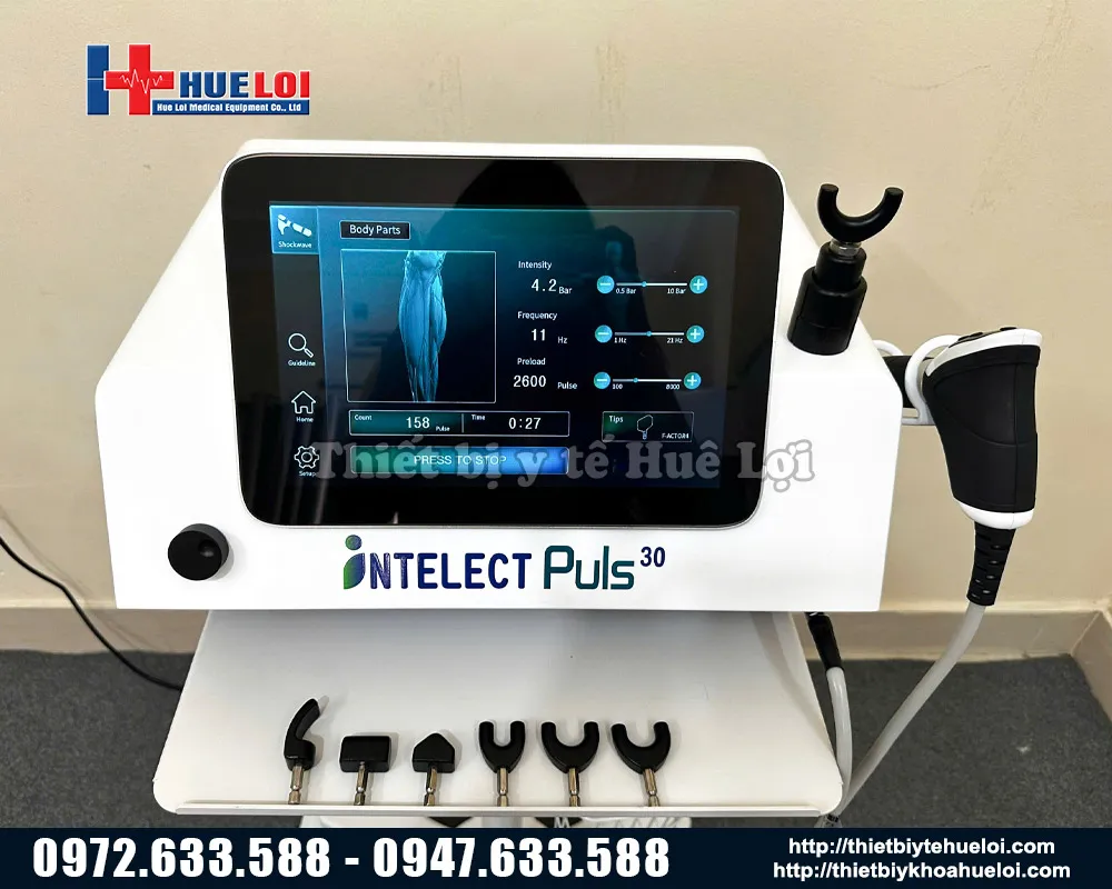 THIẾT BỊ SÓNG XUNG KÍCH PHÂN KỲ INTELECT Puls 30