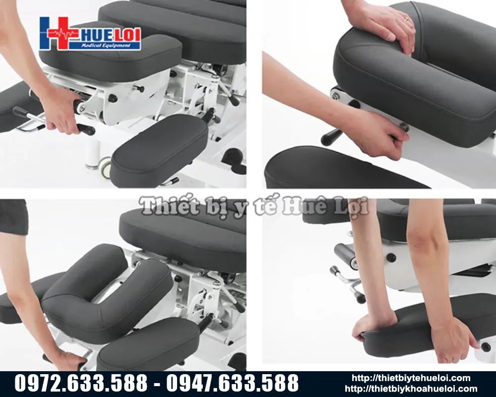 Nâng hạ phần đầu của giường tác động cột sống EL07