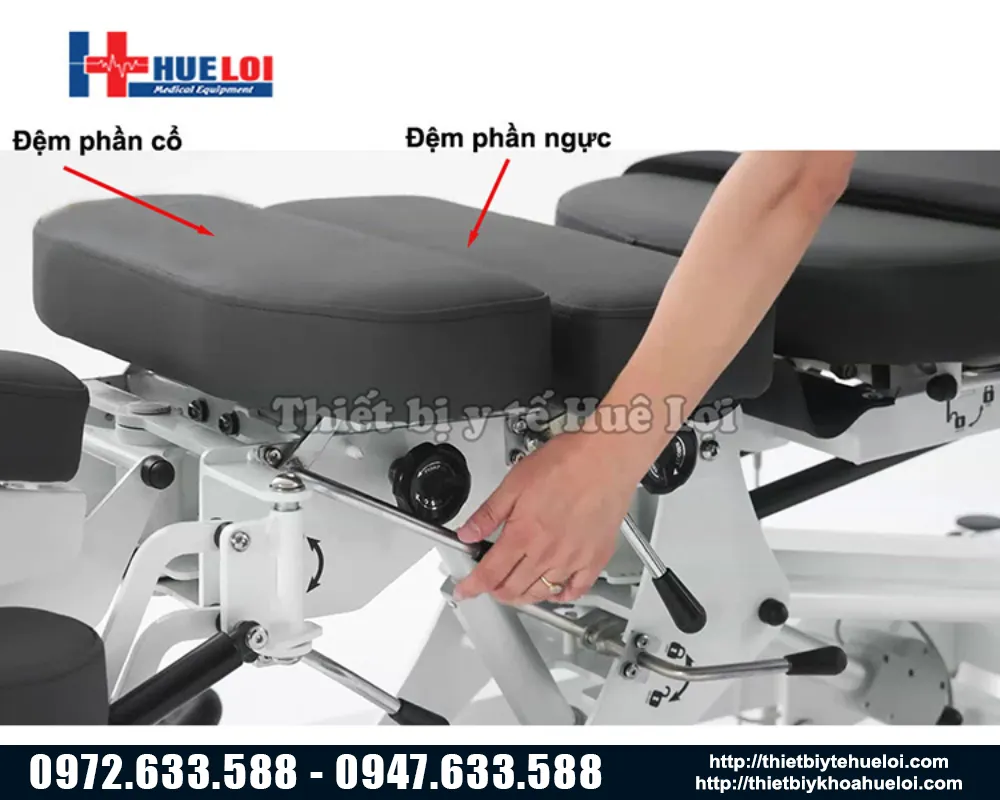 Đệm phần cổ và ngực của giường nắn chỉnh cột sống EL07