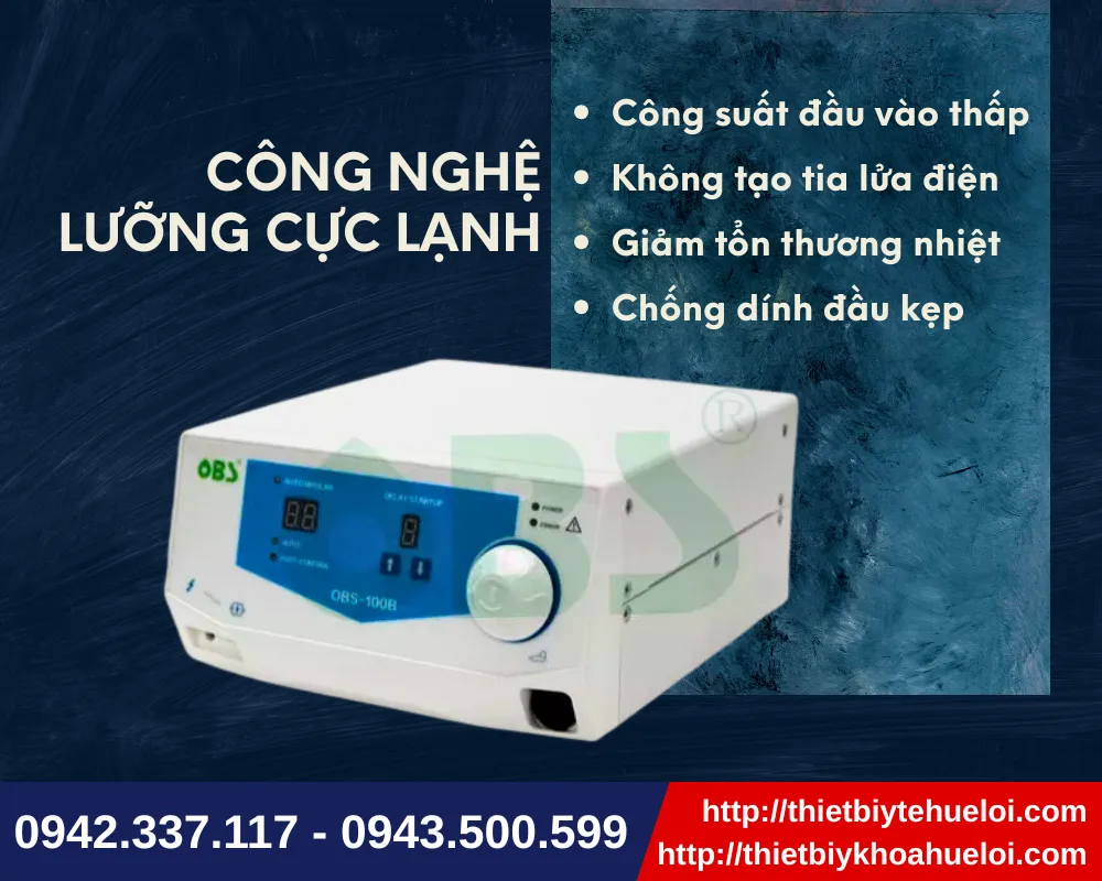 Dao mổ điện lưỡng cực thú y hiện đại