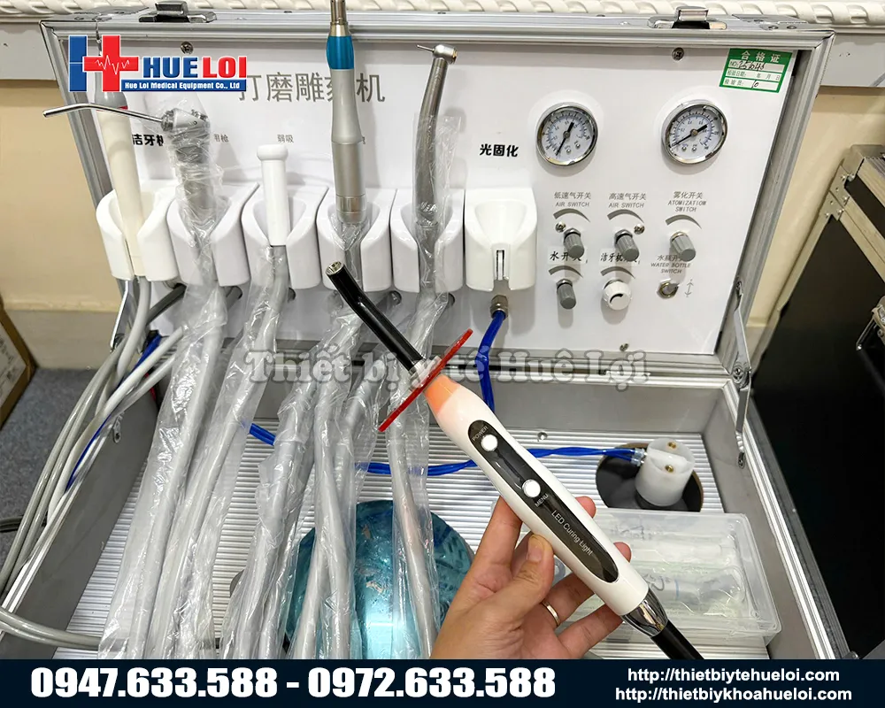 Bộ dụng cụ kh&aacute;m răng di động