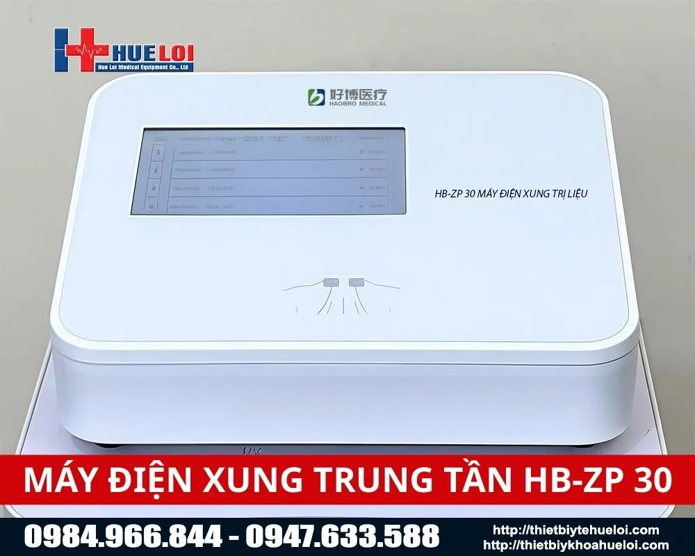 M&aacute;y điện xung trung tần 4 k&ecirc;nh