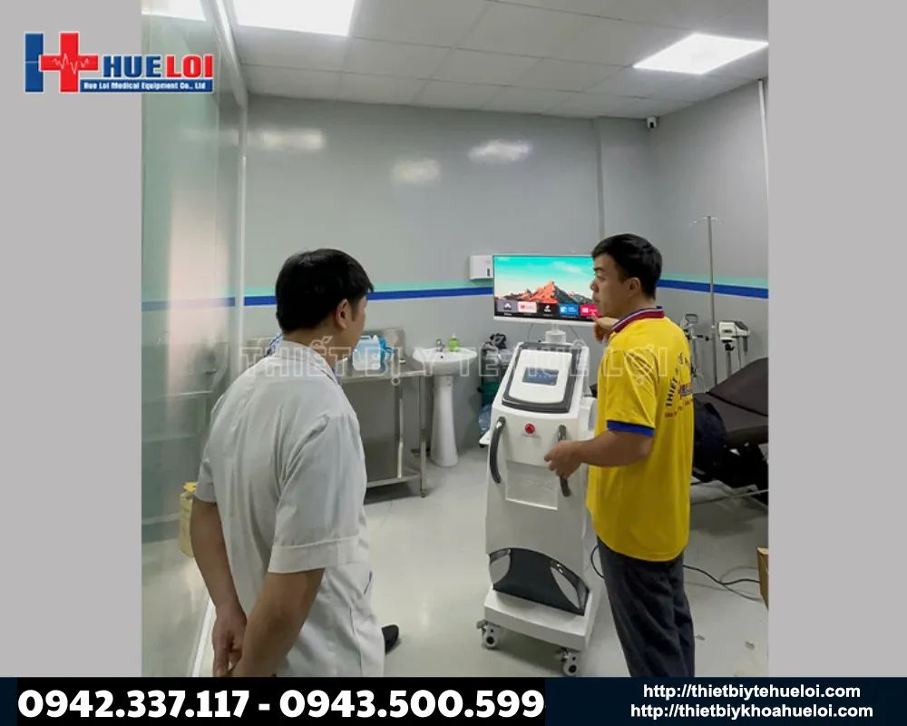 hu&ecirc; lợi b&agrave;n giao m&aacute;y điều trị bệnh tuyến tiền liệt