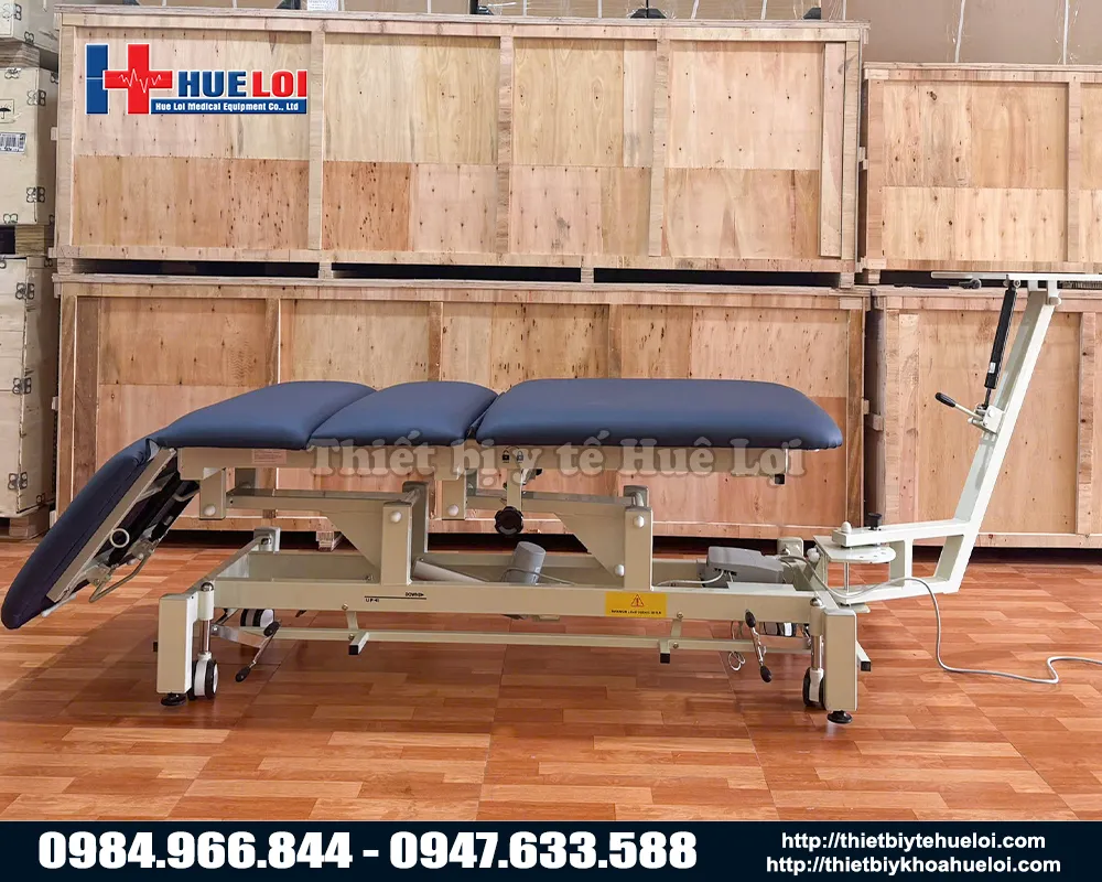 Giường k&eacute;o gi&atilde;n cột sống bằng điện