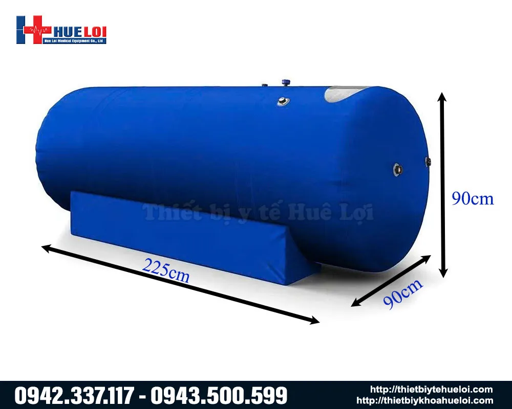 K&iacute;ch thước buồng oxy cao &aacute;p st901