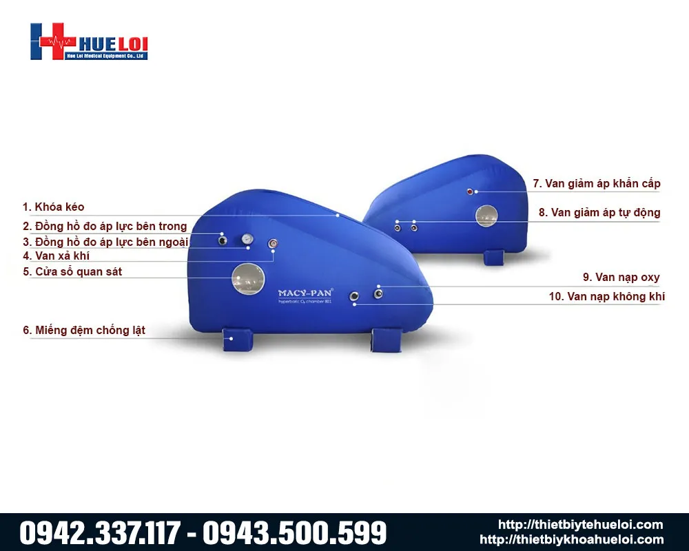 tổng quan về buồng oxy cao &aacute;p st-1700