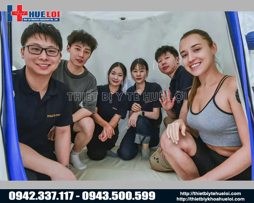 Buồng oxy cao áp có thể ngồi được nhiều người