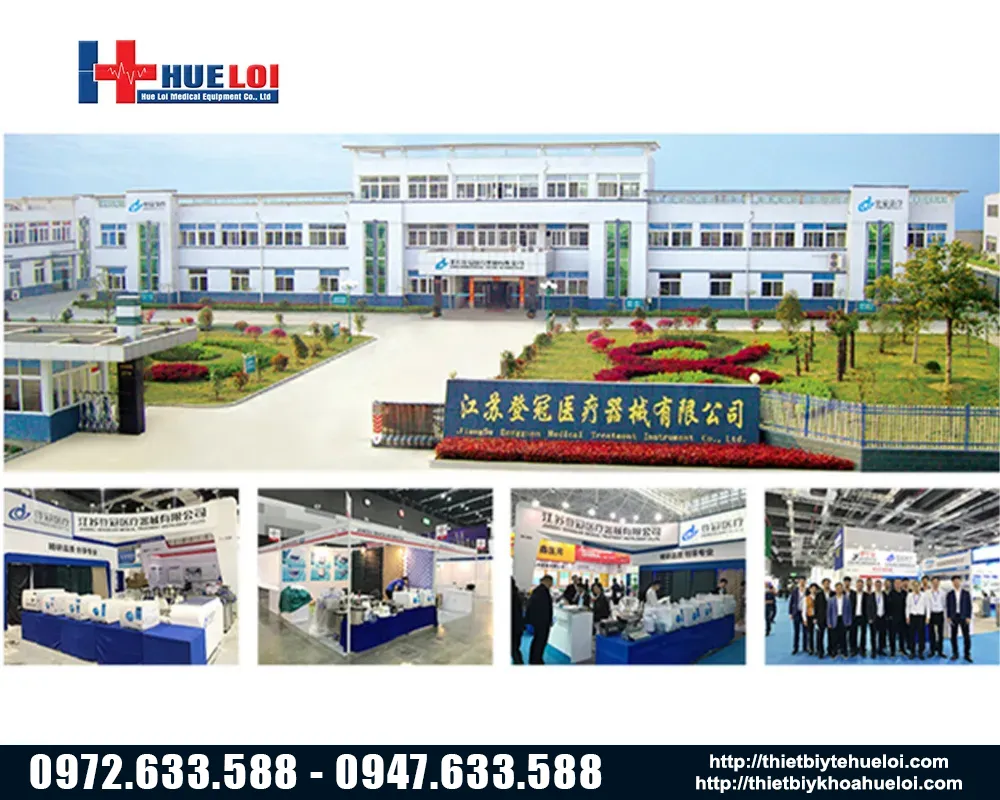 Nh&agrave; m&aacute;y sản xuất nồi hấp tiệt trung hơi nước