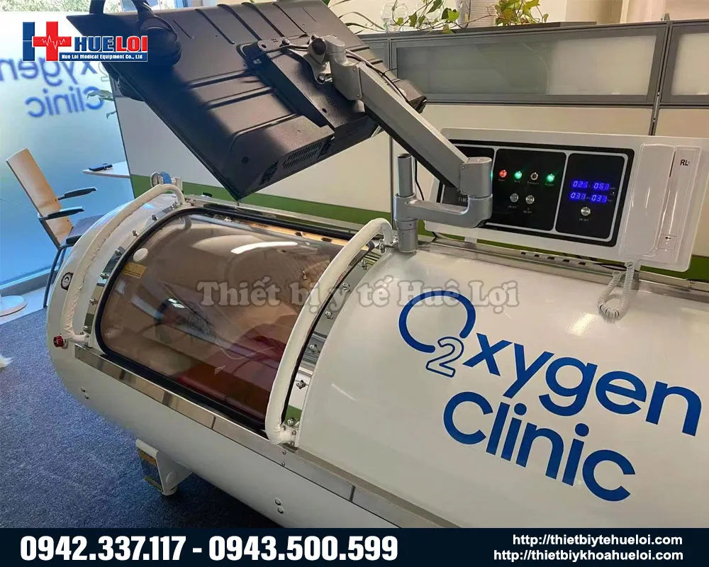 Buồng oxy cao &aacute;p ch&iacute;nh h&atilde;ng