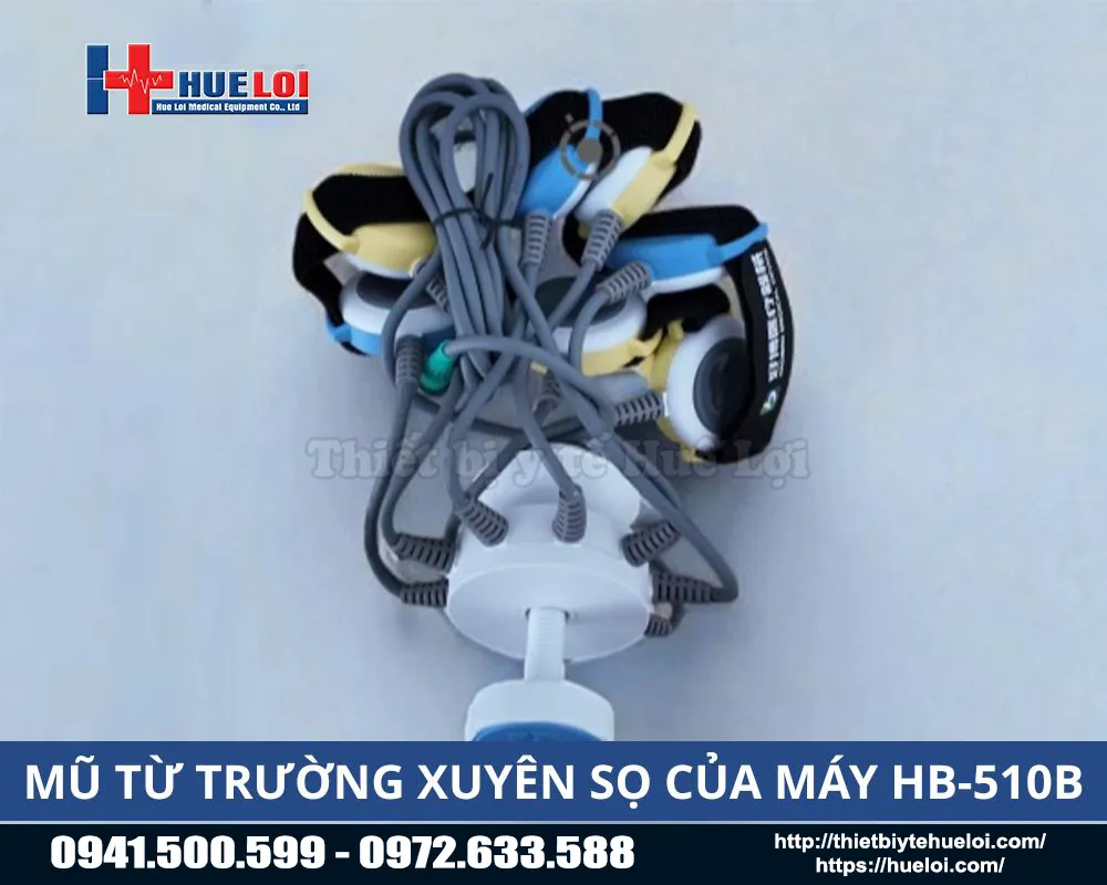 bộ phụ kiện máy từ trường xuyên sọ haobro hb510b
