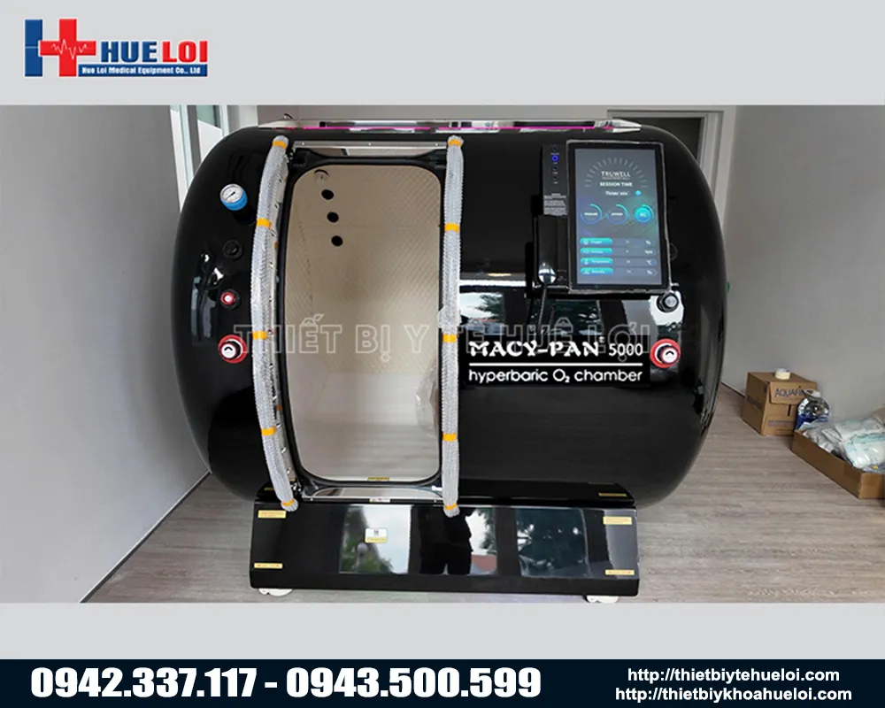 Buồng oxy tăng áp nhiều người ngồi HE5000 cao cấp
