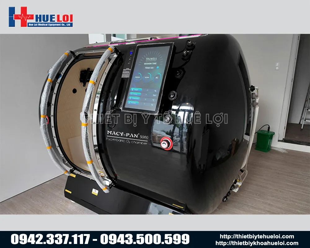 Phòng oxy tăng áp di động đa chỗ ngồi cao cấp