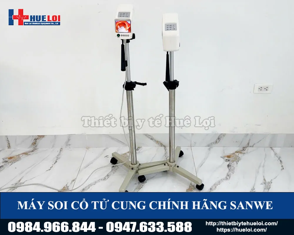  m&aacute;y soi cổ tử cung sw304 chuẩn y khoa
