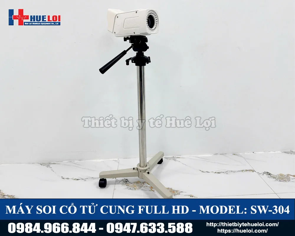 M&aacute;y soi cổ tử cung full hd c&oacute; m&agrave;n h&igrave;nh sau gi&aacute; rẻ sw304