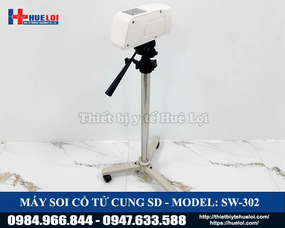 M&aacute;y soi cổ tử cung chuẩn y khoa sw-302