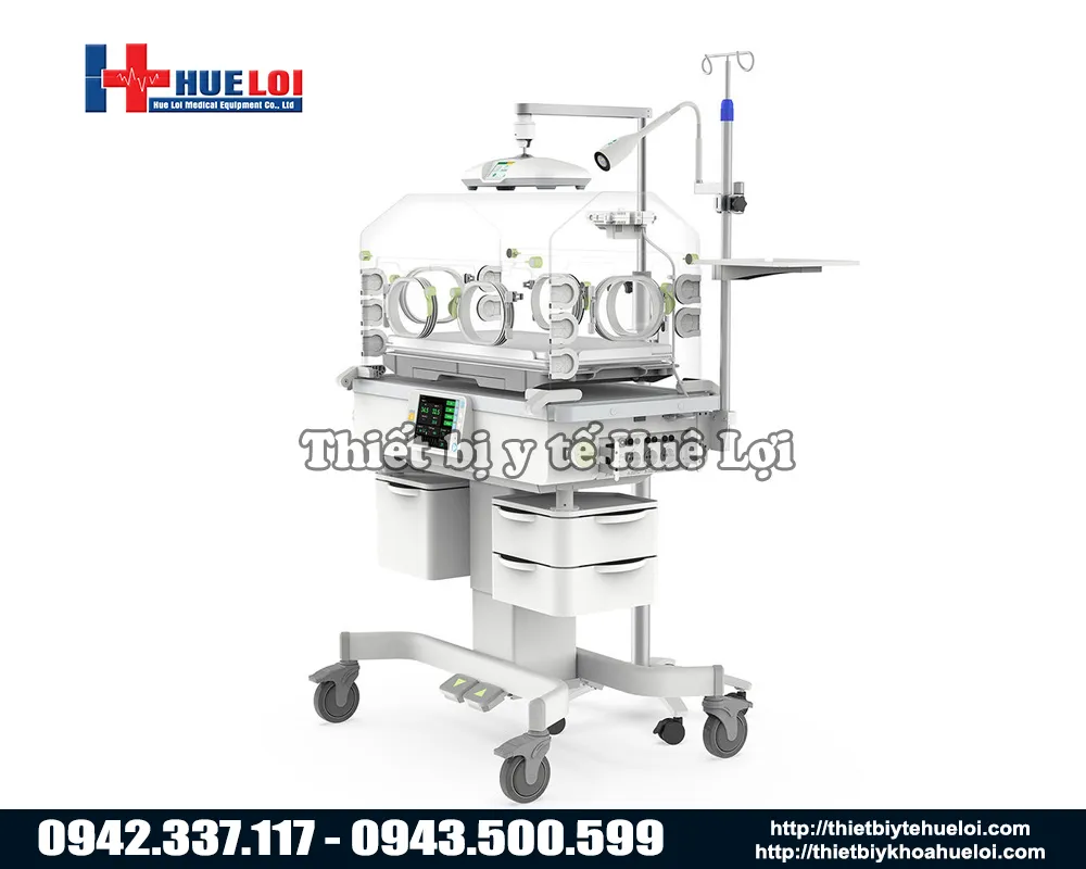 Lồng ấp theo dõi sức khỏe trẻ sơ sinh ECOLA 3000