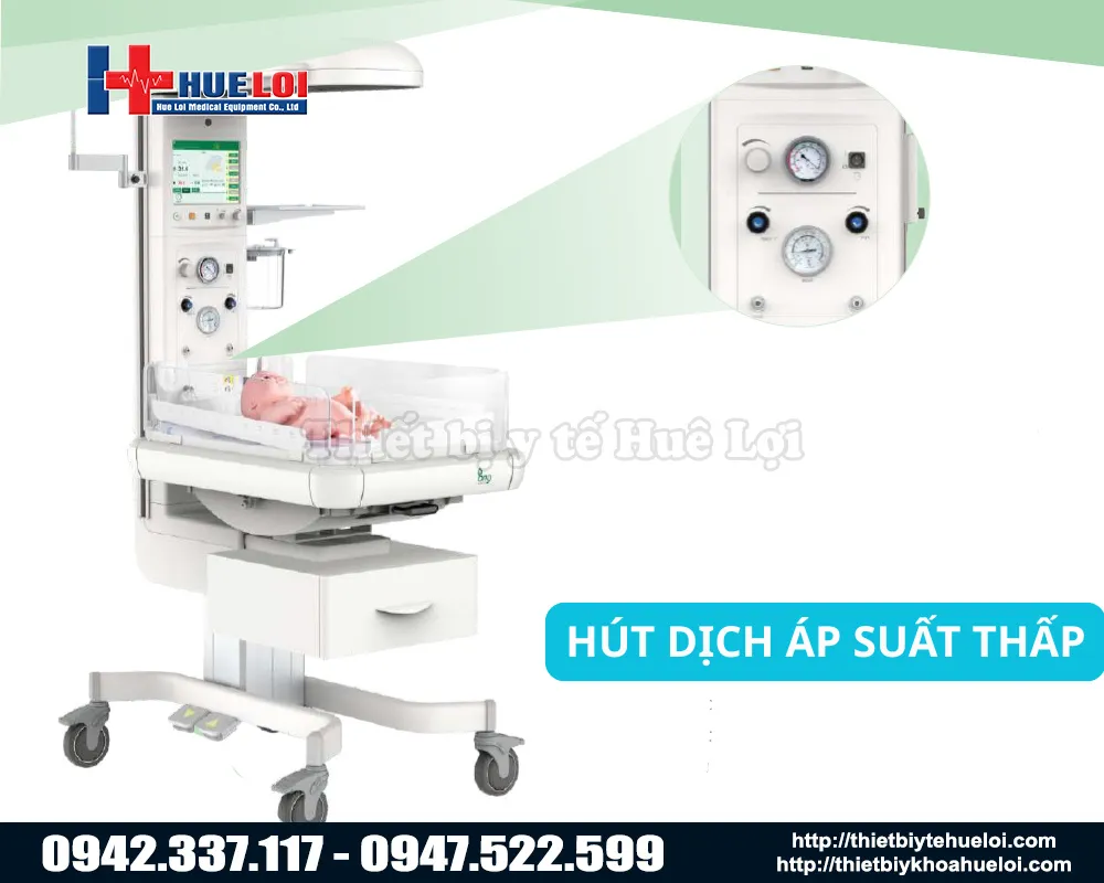 Tính năng hút dịch trên giường sưởi ECOSY 830
