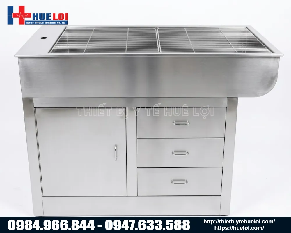 bàn khám thú cưng chuyên dụng cho phòng khám thú y