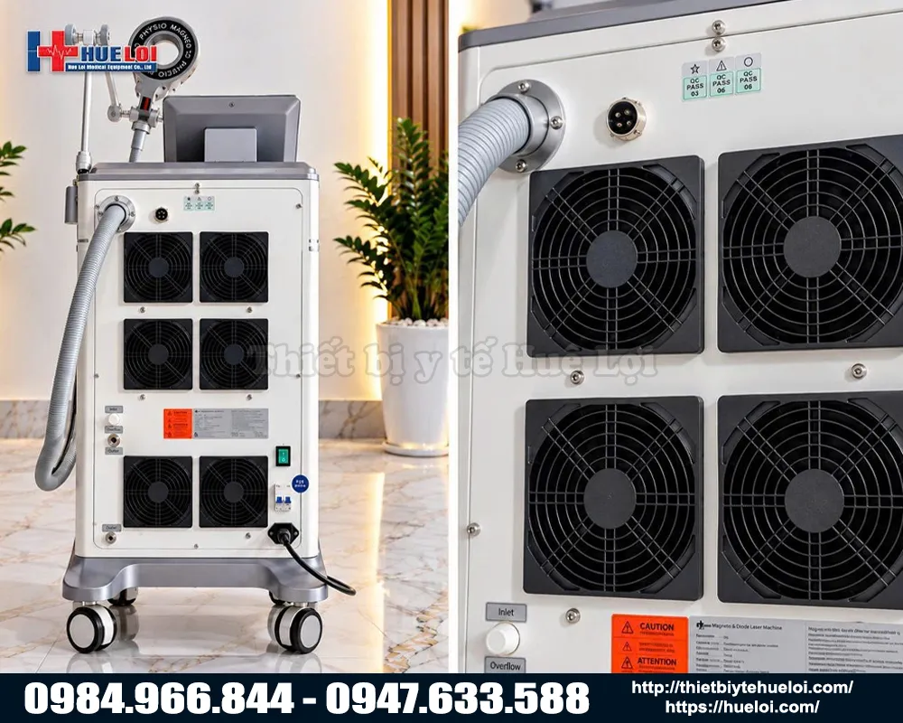 Hệ thống tản nhiệt PMST NEO+ giúp máy hoạt động ổn định