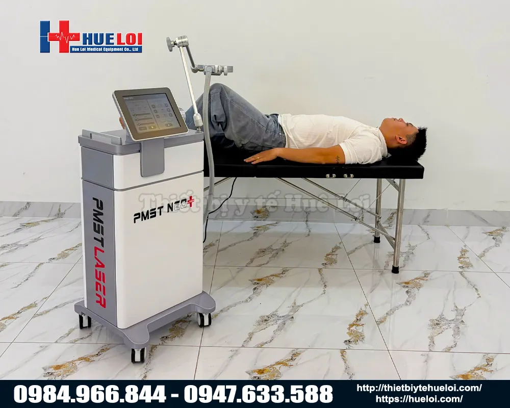 thiết bị vật lý trị liệu từ trường laser PMST NEO+