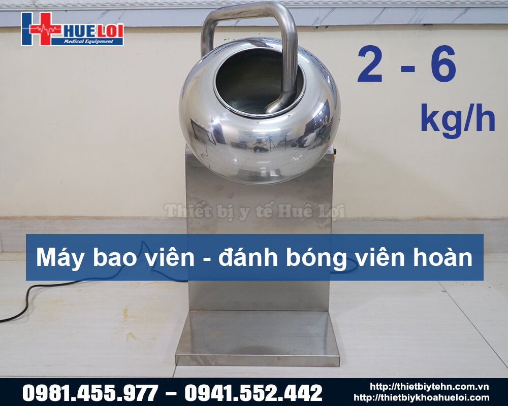 công suất Máy đánh bóng viên thuốc đông y 