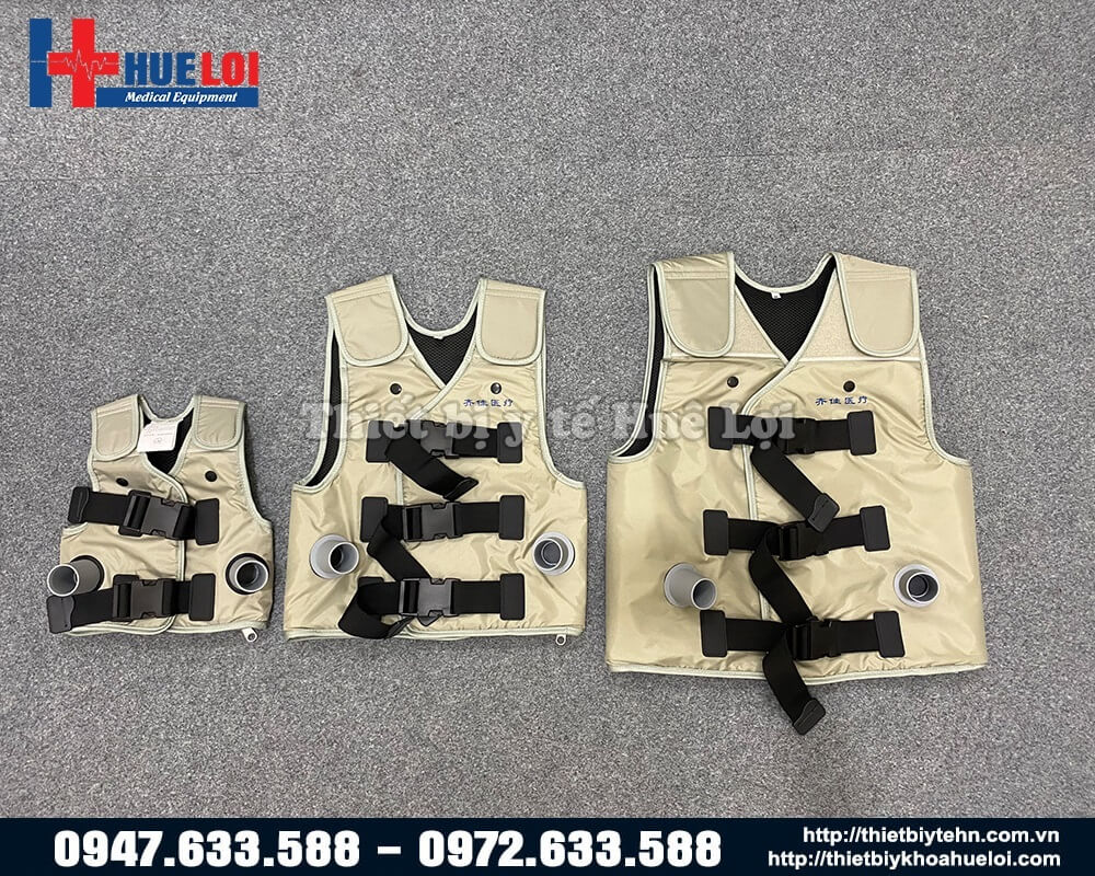 ba áo vest vỗ rung