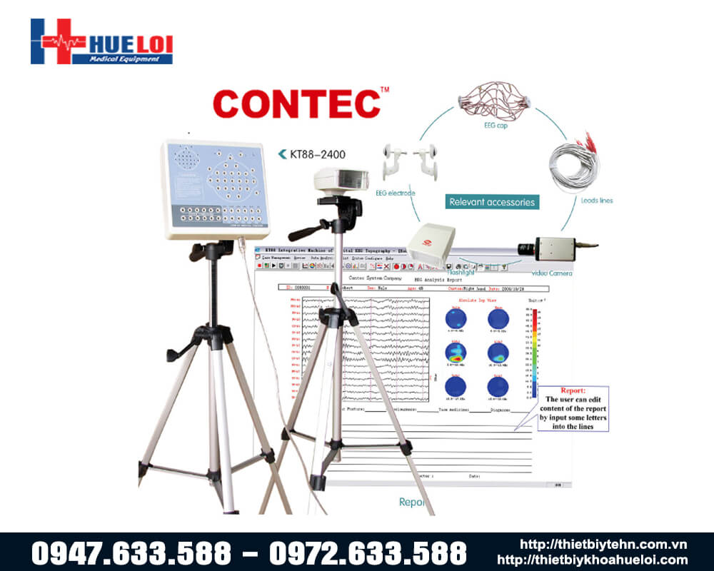 phụ kiện máy điện tim contec