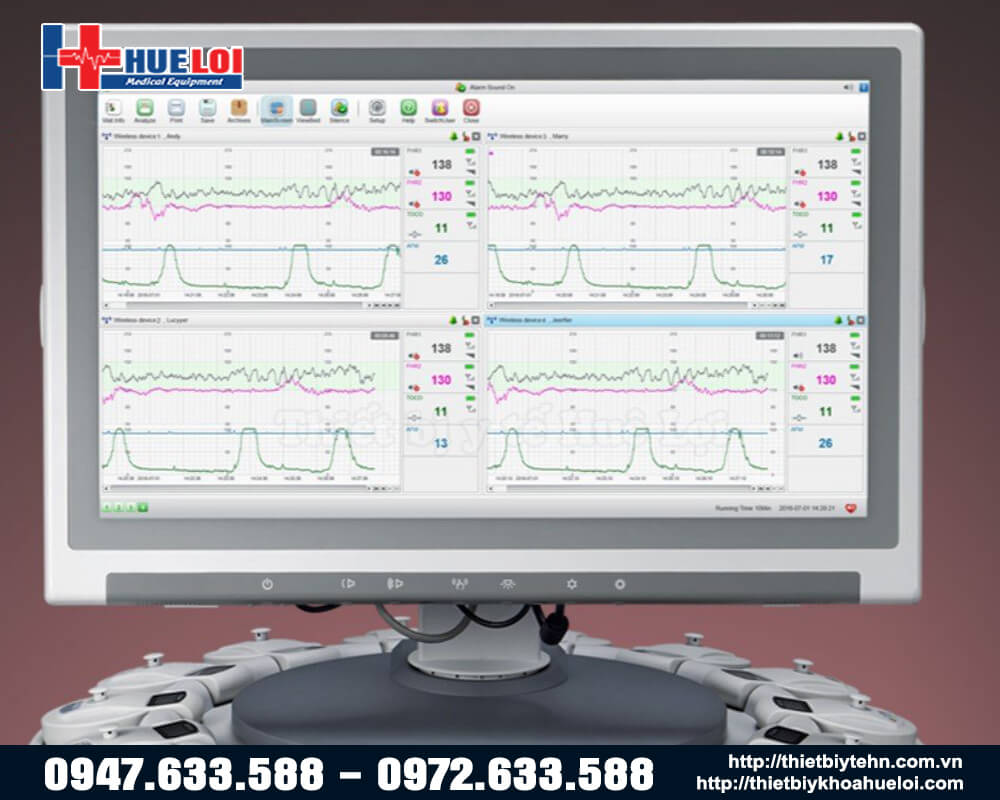 monitor sản khoa 5 thông số