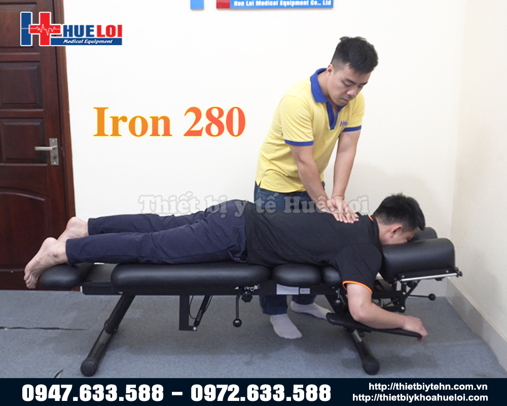 giường nắn chỉnh iron 280